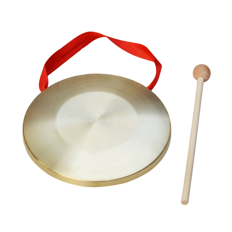 铜锣鼓镲三句半道具打击乐器儿童幼儿园宝宝周岁抓周奥尔夫全套钹