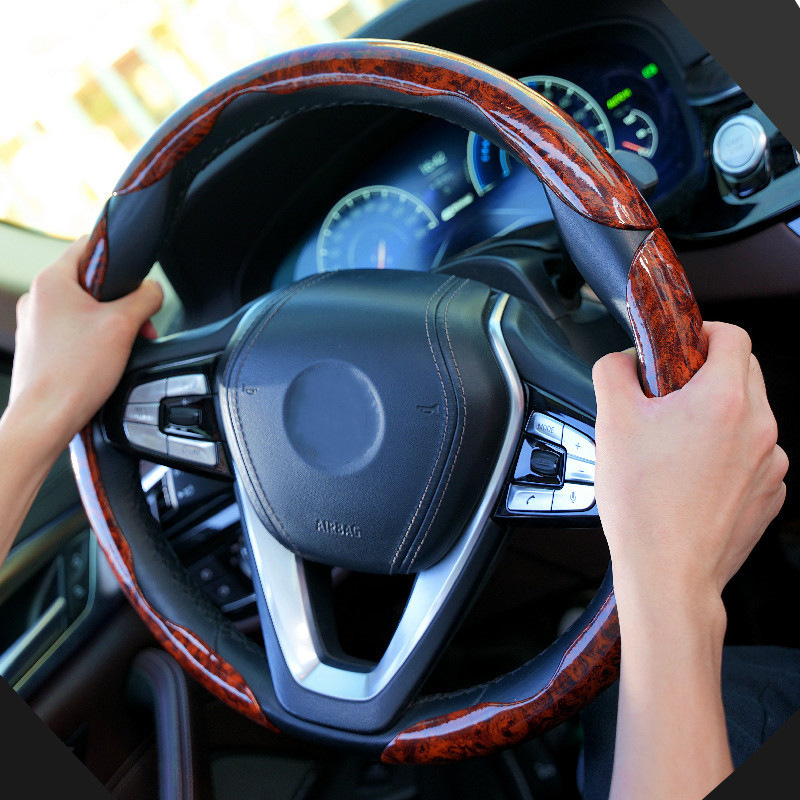 Ultra-Thin Electric Car Steering Wheel Card Sleeve