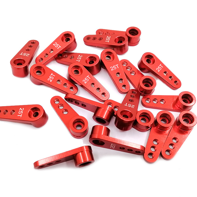 futaba/jx舵机一字摇臂25t标准舵机摆臂数字舵机金属舵臂舵盘