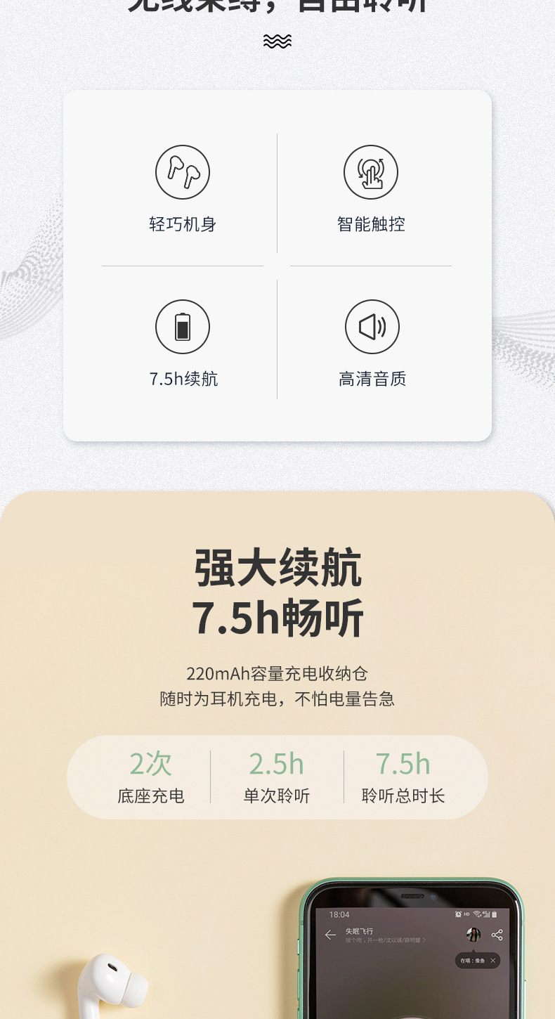 miniso运动耳机说明书,miniso耳机说明书 miniso名创优品经典真无线蓝牙耳机k66 pro苹果安卓通用降噪耳机