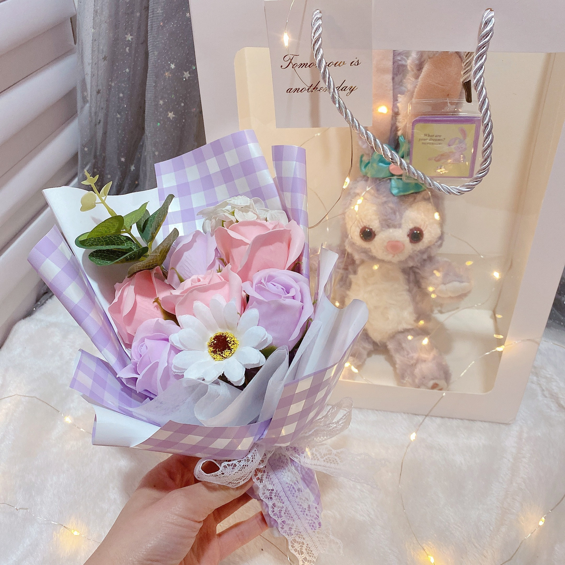 星黛露礼物 香皂花束 送女友闺蜜生日礼物情人节实用走心创意礼品