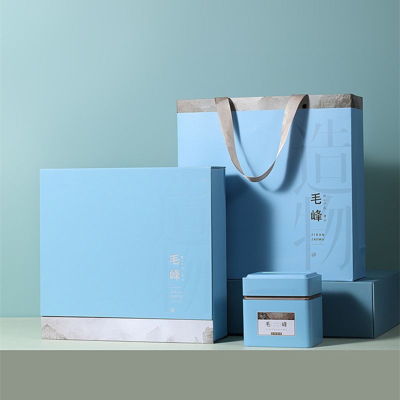 4罐一斤500克黄山毛峰新品高品质空茶叶包装礼品盒礼盒茶礼茶盒批