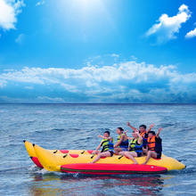 水上充气香蕉船海上摩托艇拖拽大飞鱼旋转陀螺转圈圈迪斯科船沙发