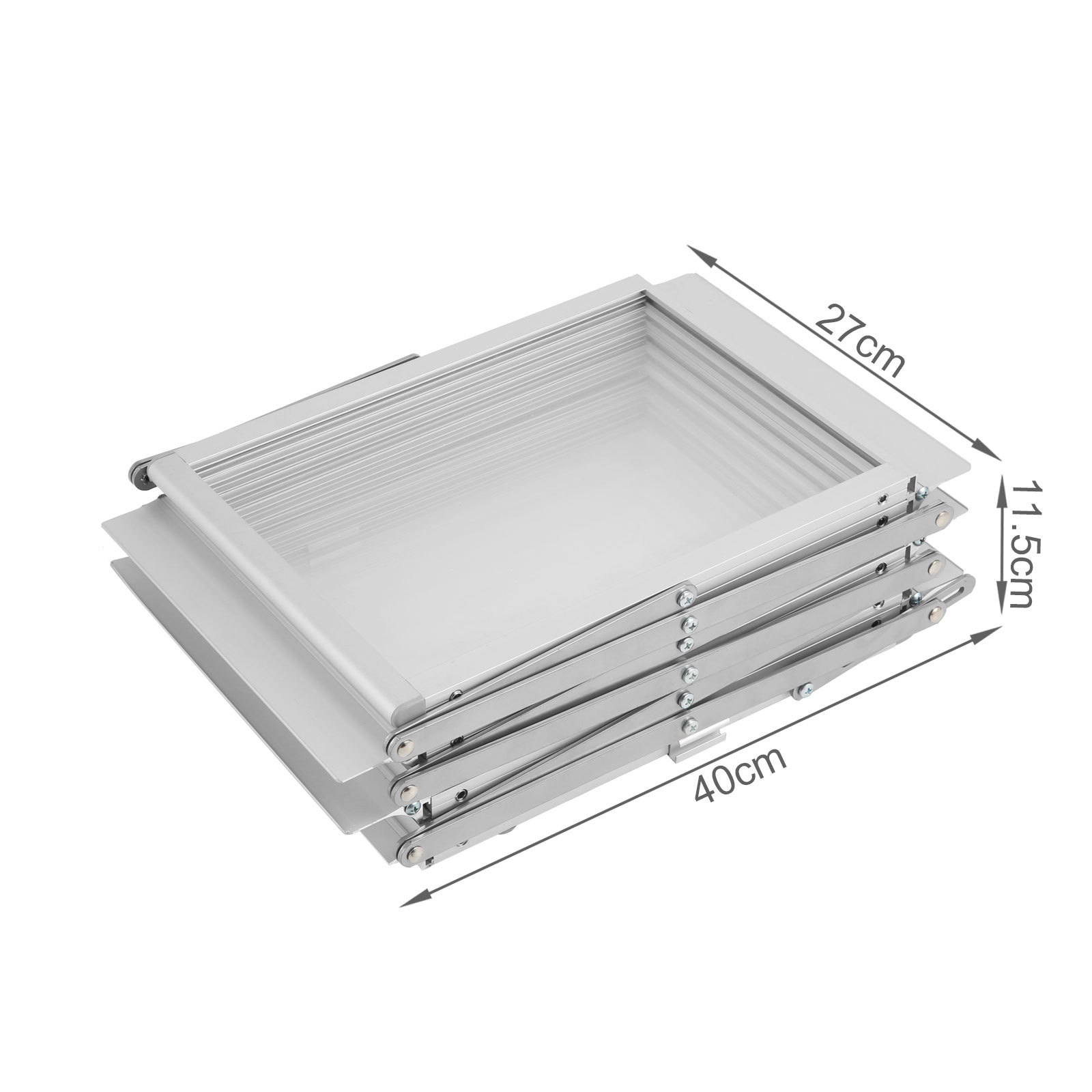 跨境专供双面折叠资料架优质亚克力资料架展架