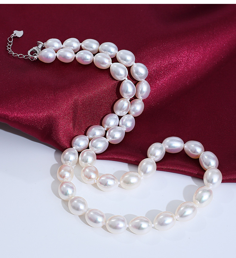 淡水珍珠项链米珠6-7-8-9mm高性价比细瑕基本干净母亲节礼物女款