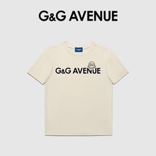 G&G AVENUE新款T恤/T-shirt夏季全棉圆领时尚旅游透气女款短袖