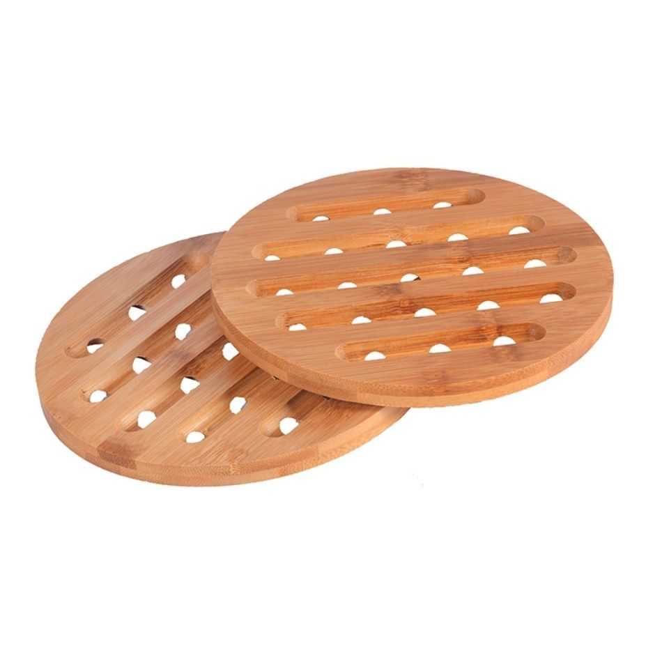 厨房隔热垫餐桌垫耐热家用碗桌垫餐垫盘垫防烫锅垫菜垫子杯垫竹子