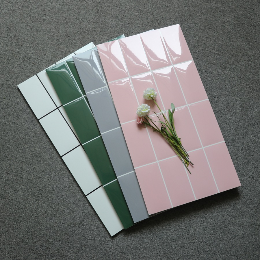 面包砖彩色格子亮光300x600瓷砖厨卫奶茶店酒吧墙砖阳台釉面瓷片