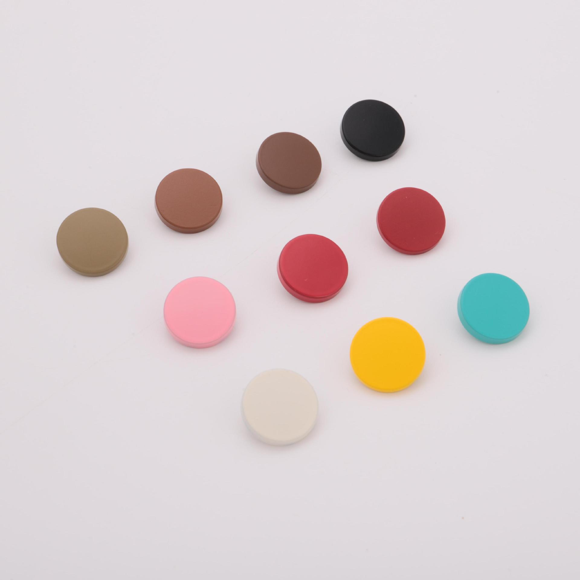 sbs纽扣平面扣金属纽扣圆形一字扣 羽绒服外套风衣服装纽扣批发