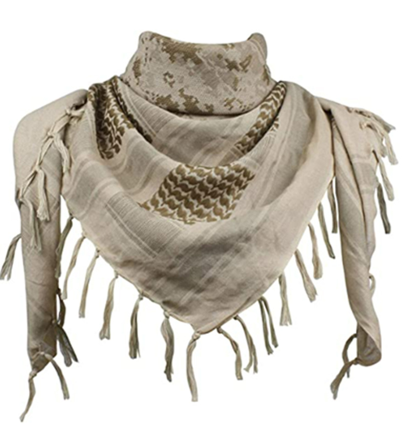 Special Forces Free Variety Scarf Jacquard Scarf Thickened Outdoor Arabic Square Scarf Magic Outdoor Scarf Shawl