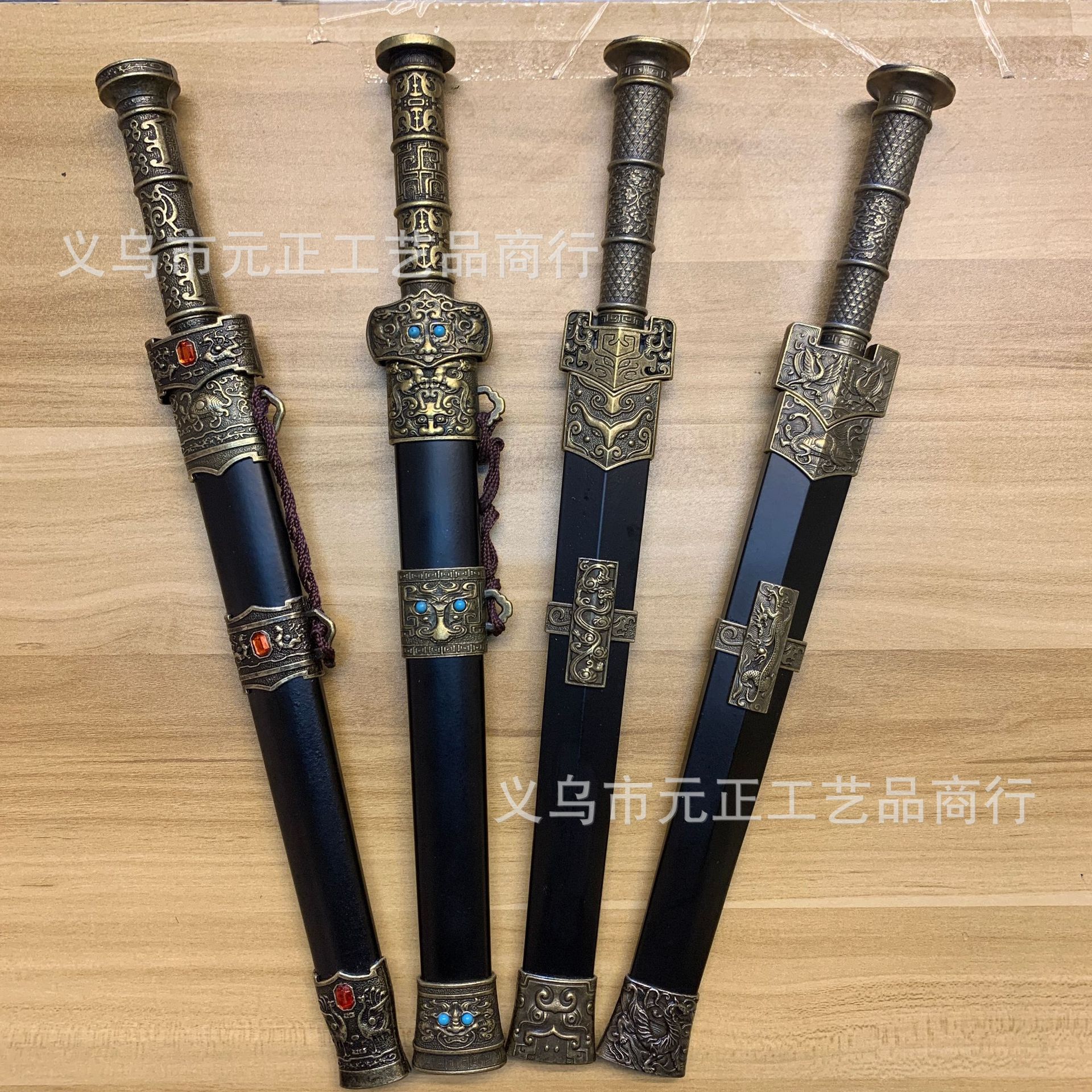 龙泉飞龙堂不锈钢刀剑防身小短剑男朋友的礼物四大金刚小剑未开刃