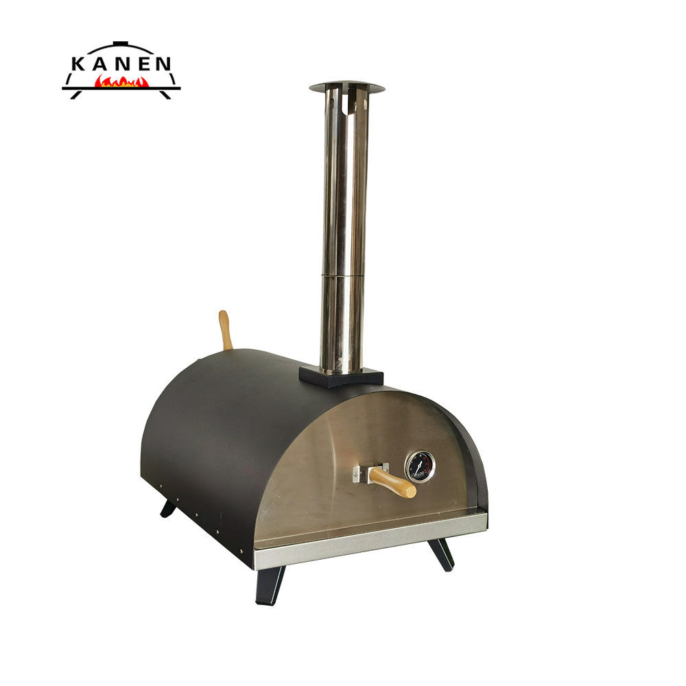 家用户外不锈钢便携披萨小炉子烘焙炭烤披萨炉比萨烧烤炉