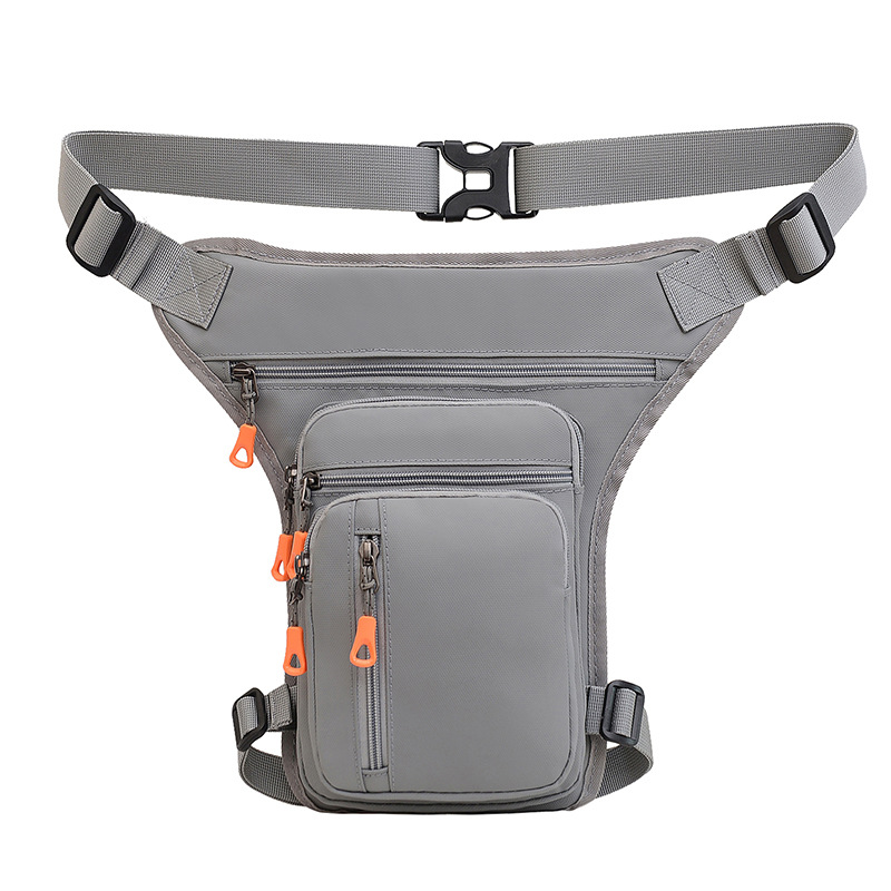Waist Bag Multi-Functional Casual Shoulder Messenger Bag Men's New Simple Personalized Chest Bag Fashion Trendy Cool Tactical Leg Bag