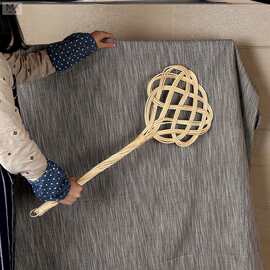 市被子羽绒服拍打器晒被拍子仿藤条家用藤拍子除尘拍掸衣服灰尘复购率