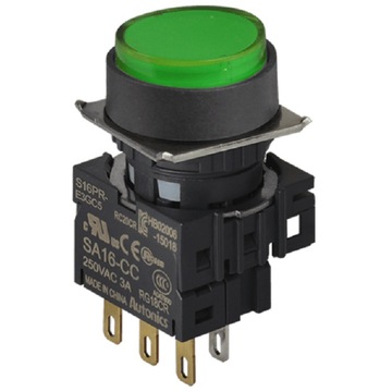 sa16-cc奥托尼克斯按钮防水开关eac认证ip65防水按键s16prt-h2g2c