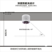 LED明装感应筒射灯酒店过道玄关明装感应射灯防眩明装感应射灯