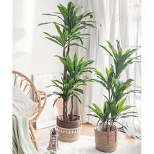 北欧ins仿真植物假花绿植盆栽摆件巴西铁树客厅室内落地大型装饰