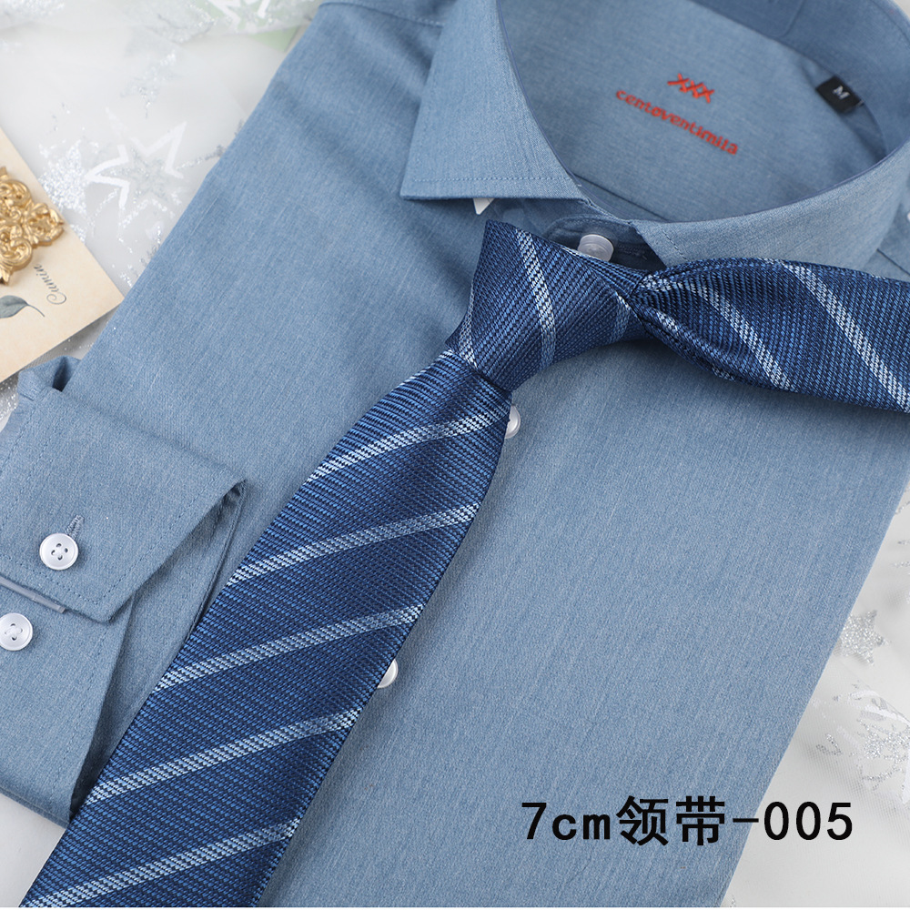 Factory in Stock Men's Casual Trend Striped Cashew 7cm Hand Tie Formal Wear Business Workplace Accessories