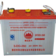 雷克电动三轮四轮巡逻牵引叉车电池12v水电瓶220型195ah以旧换新