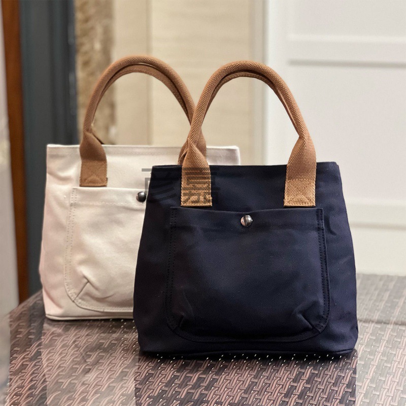 yj2024新款女士手提包帆布女包手提时尚布包轻便妈妈便当包上班