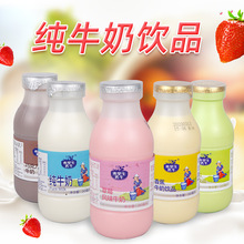 批发弗里生草莓风味牛奶调制乳营养儿童早餐奶饮品243ml 24瓶一箱