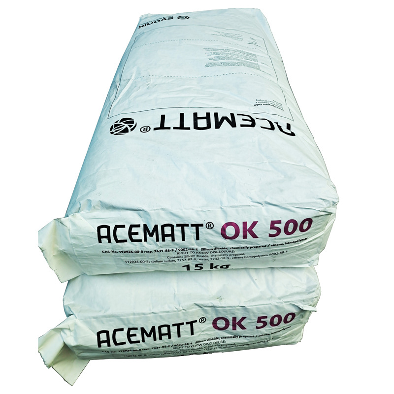 德固赛赢创消光粉ok500 二氧化硅沉淀法有机处理水性哑粉华南城