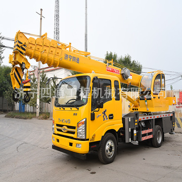 济宁四通 国六 8吨唐骏汽车吊 8吨吊车分期付款品质保证-阿里巴巴