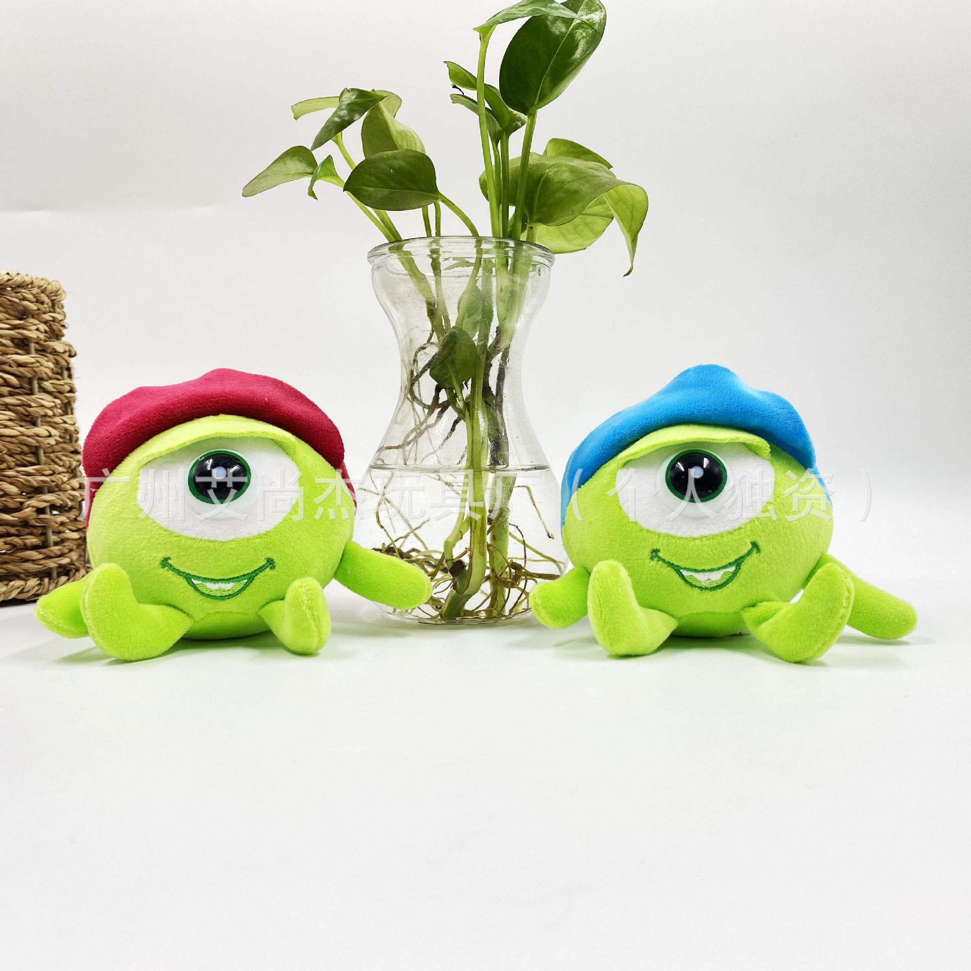 怪兽大学苏利文毛毛怪卡通毛绒公仔包包挂件娃娃机精品玩偶钥匙扣