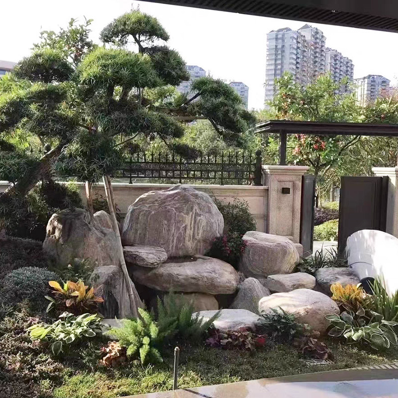 庭院造型景石太湖灵璧奇石院内摆放造景石头06100