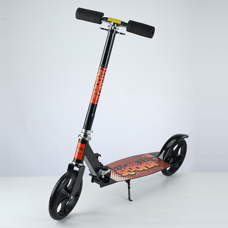 Factory Wholesale Scooter8-12-Year-Old Children and Teenagers Foldable Two-Wheel Sports Foreign Trade Scooter