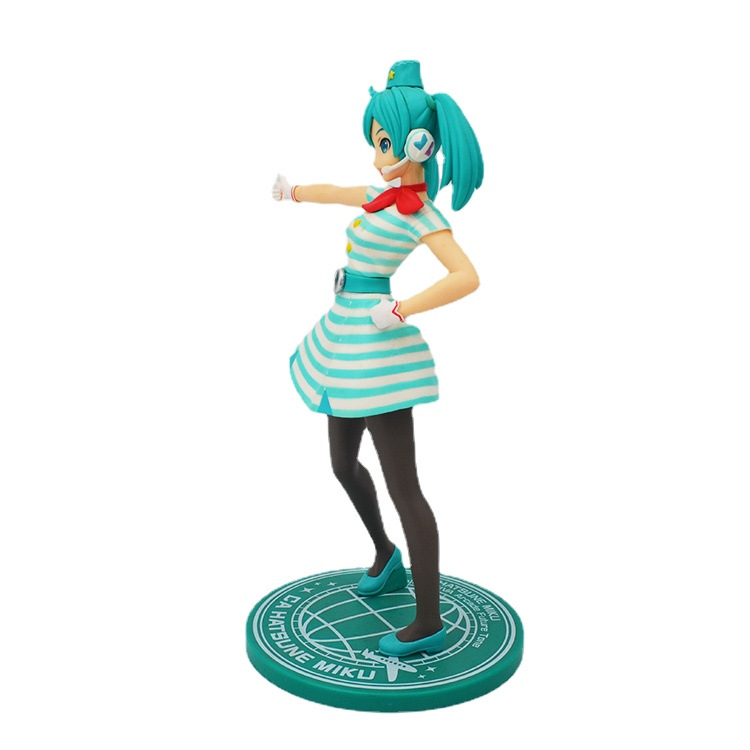 注塑公仔定制日本动漫美少女3d立体模型pvc软胶公仔潮玩手办摆件