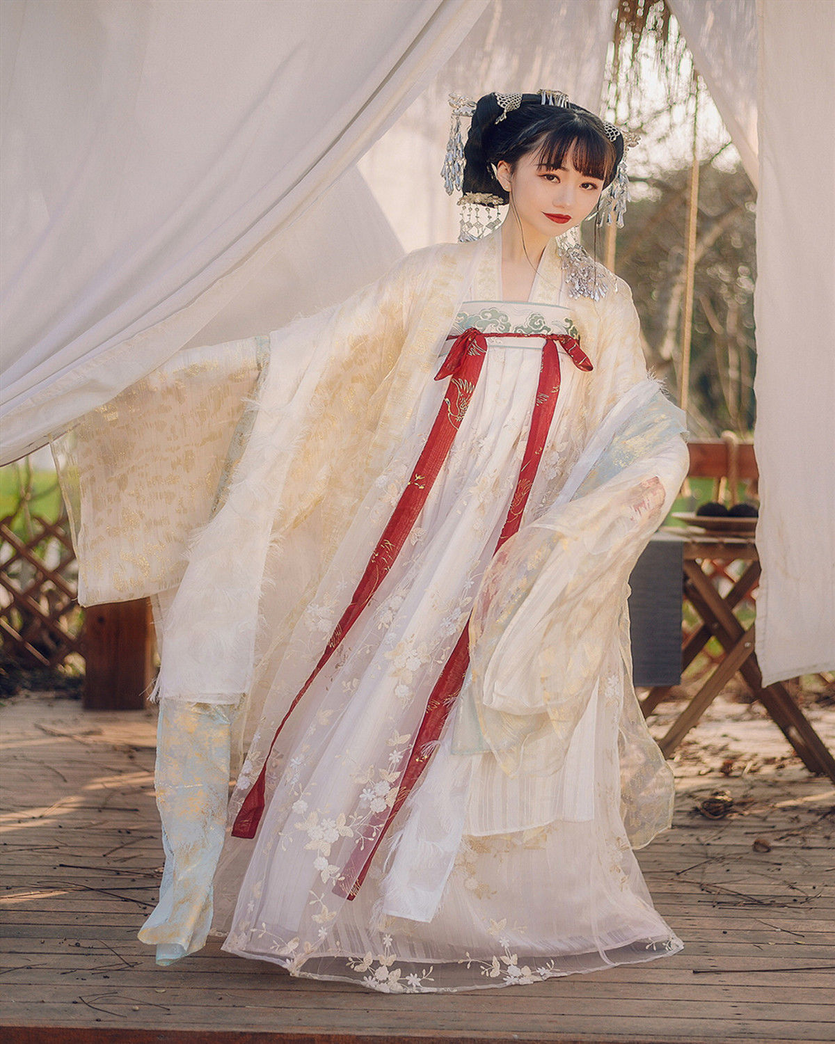 古装女刺绣【玉照君】汉服女齐胸襦裙六米摆超仙大袖衫中国风套装