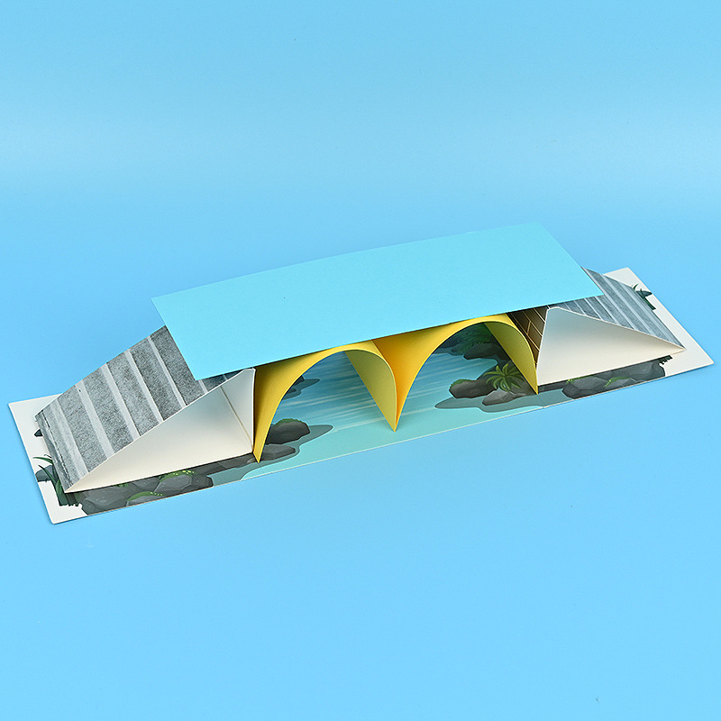 搭纸桥 手工diy科教小制作益智创意发明材料劳作培训实验材料包新
