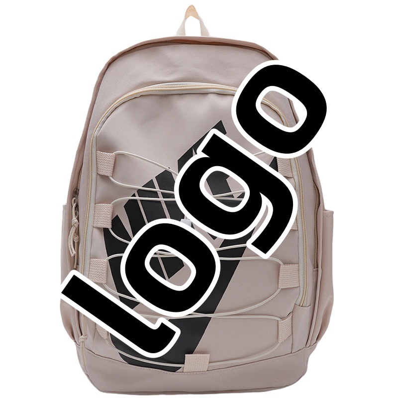 国潮NK双肩包女韩版大容量初高中学生书包休闲运动双肩背包男学院