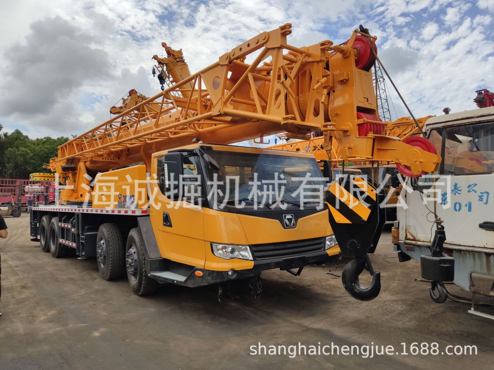 55吨徐工吊车qy55kc 二手汽车吊起重机供应 xcmg truck crane