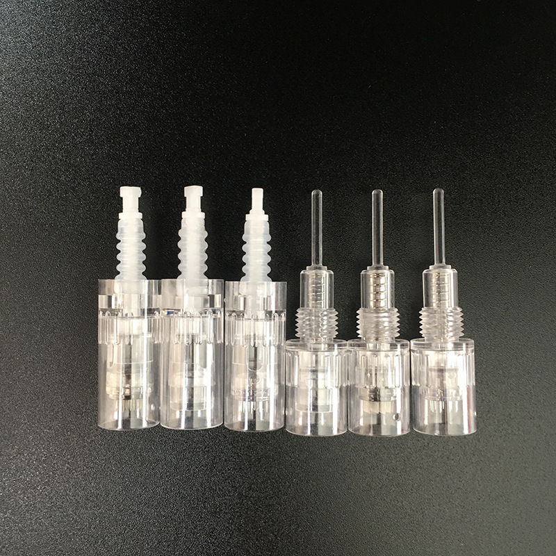 电动微针针头孕睫毛孕唇导入仪微针头卡口螺旋口微晶12针圆晶36针