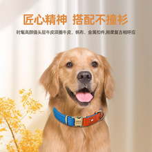 宠物狗狗项圈刻字防丢牌脖圈金毛小中大型犬柴犬颈圈牵引绳