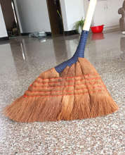 加大加厚软毛家用清洁扫把棕扫帚结实耐用实木杆手工扫把单个扫帚