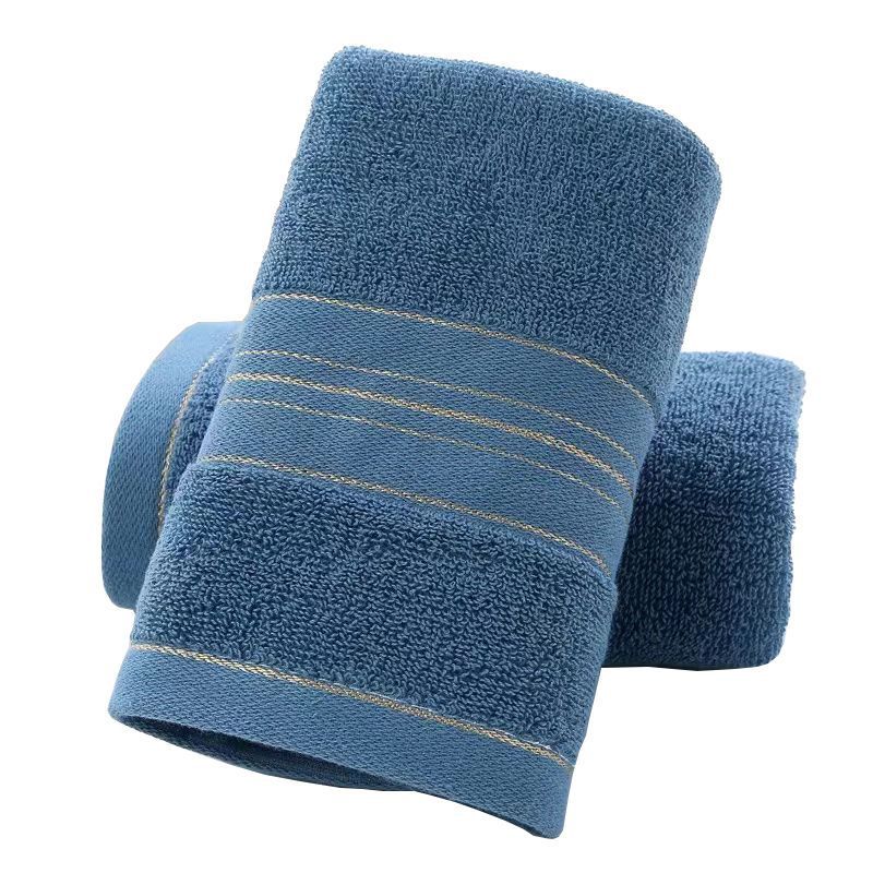 Factory Wholesale Towel Pure Cotton Face Washing Household Pure Cotton Towels Hand Gifts Can Be Used as Logo Gold Silk Broken Towel