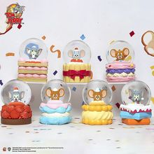 SoapStudio猫和老鼠迷你甜品水晶球盲盒饼干公仔礼物潮玩手办摆件