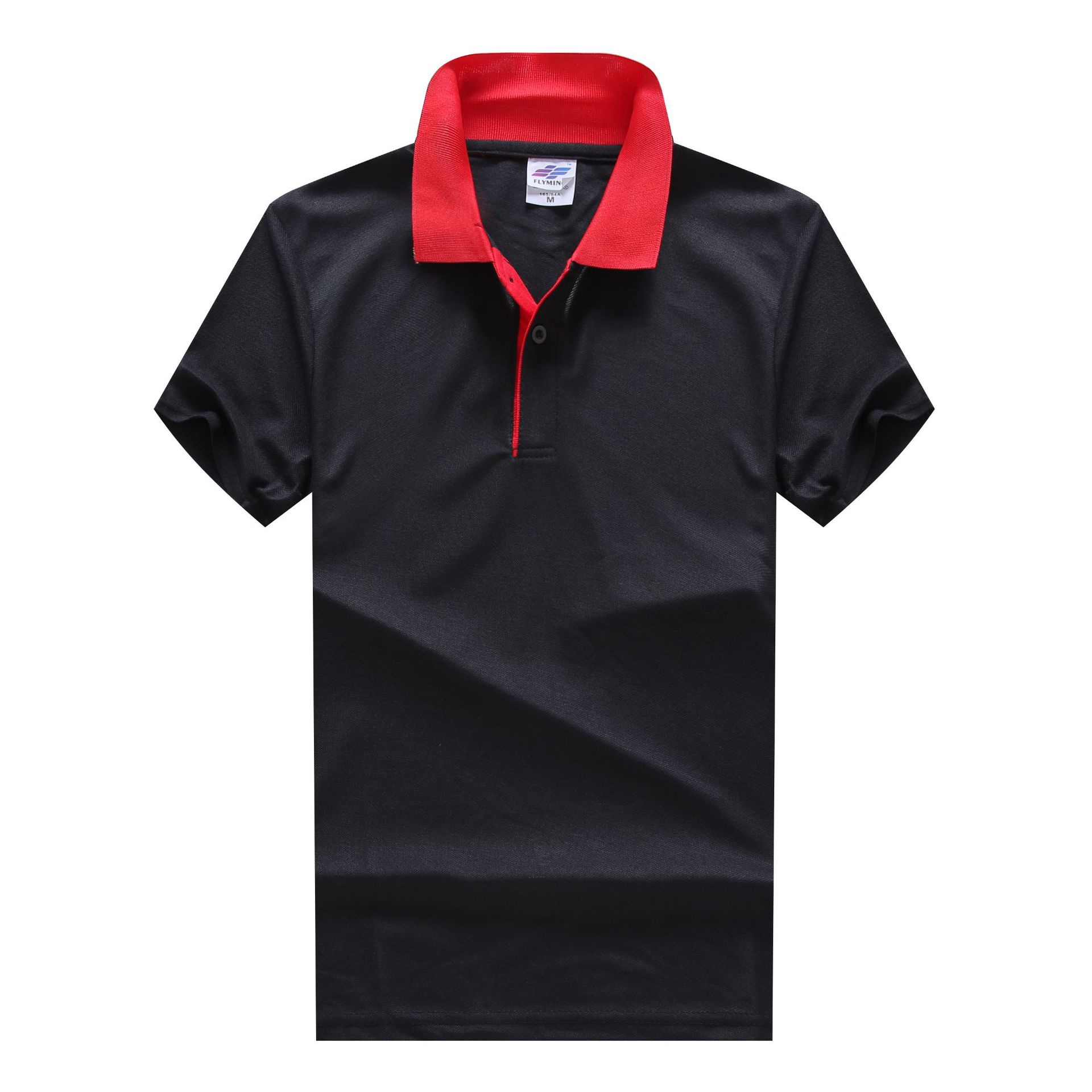 Lapel Short Sleeve Advertising Shirt Fixed Work Clothes Color Matching Polo Shirt T-shirt Corporate Culture Group Clothes Printed Logo Embroidery