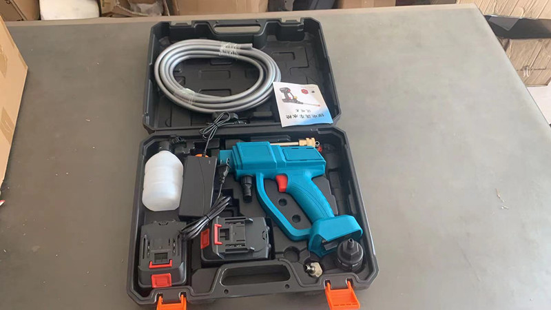 21v家用无线锂电池24v高压水枪充电洗车机车载便携式户外洗车神器