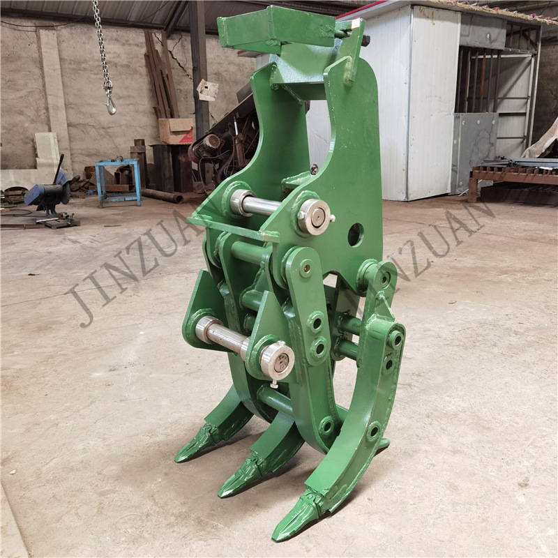 挖机抓木器夹木机各种型号挖机抓手木头抓木器新型勾机抓石头爪子