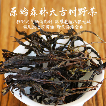 千家寨大古树野茶2023云南古树普洱茶无量山野韵十足生茶500g散装