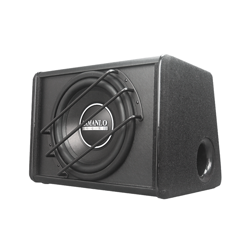 车载低音炮10英寸大功率有源汽车音响改装梯扁方型后备箱重低音炮