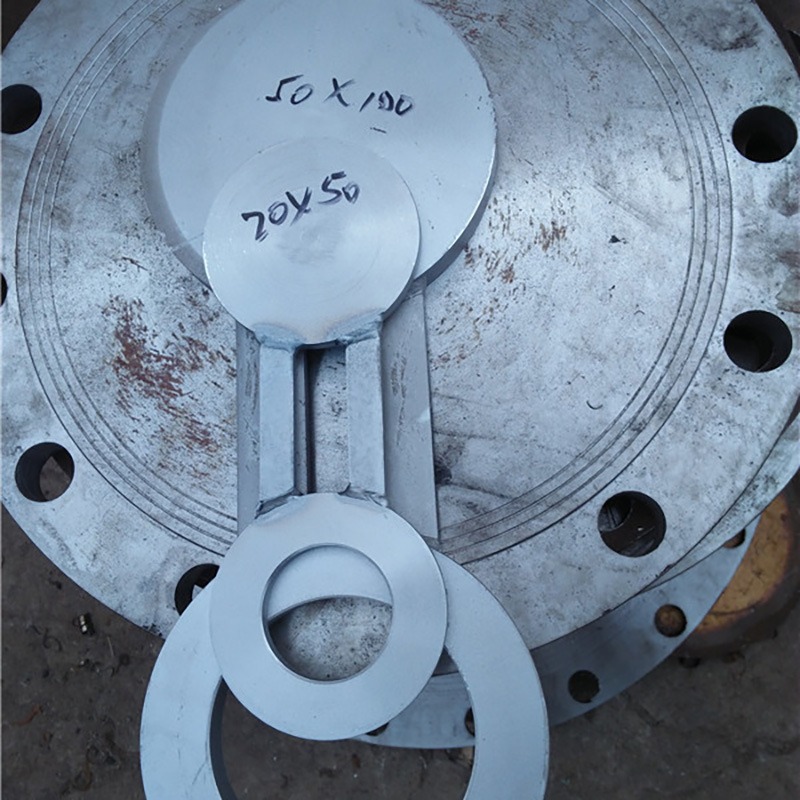 销售碳钢板式焊接盲板 国标锻造高压盲板盖板 合金钢八字盲板堵头