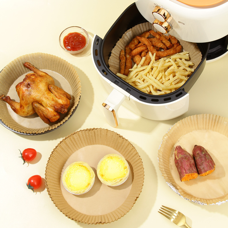 Kitchen Baking Fried Chicken Fries Fried Food Packaging Paper Non-Stick Oiled Paper Air Fryer Special Oil-Absorbing Sheets