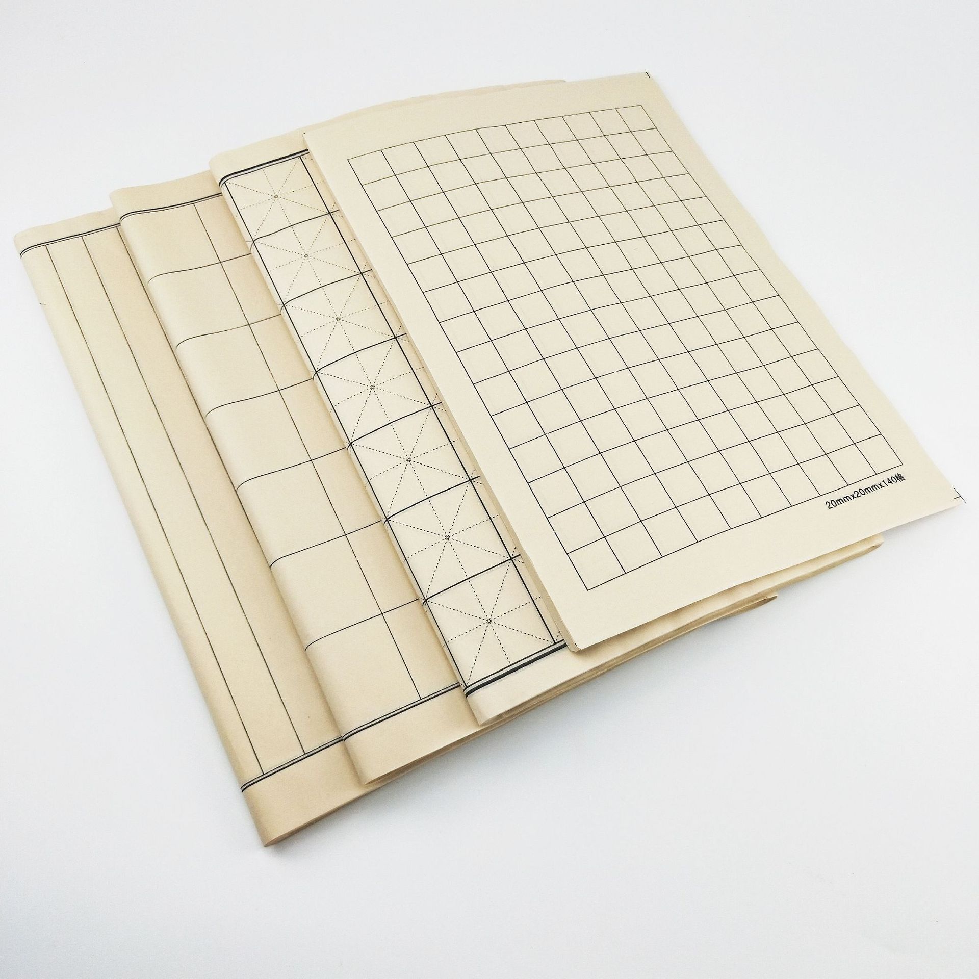 小楷方格日课纸7分熟青竹纸竖格状元笺信笺纸毛笔字书法练习创作