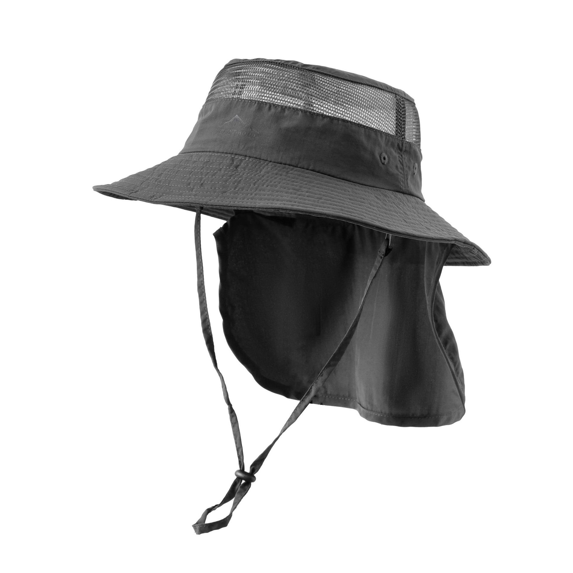 Bucket Hat Sun Hat Men's Breathable Thin Fishing Hat Sun Hat Men Sun-Proof Summer Neck Protection Outdoor Alpine Cap