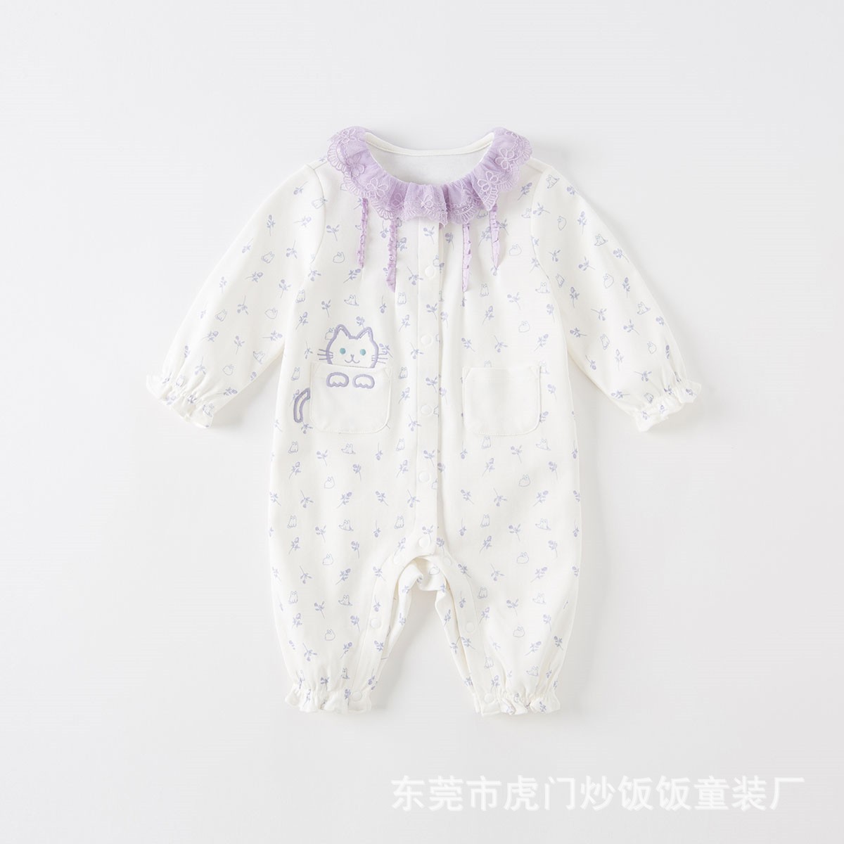新生儿爬服 婴幼儿连体衣 宝宝纯棉童装 童泰23年夏季儿童包屁衣